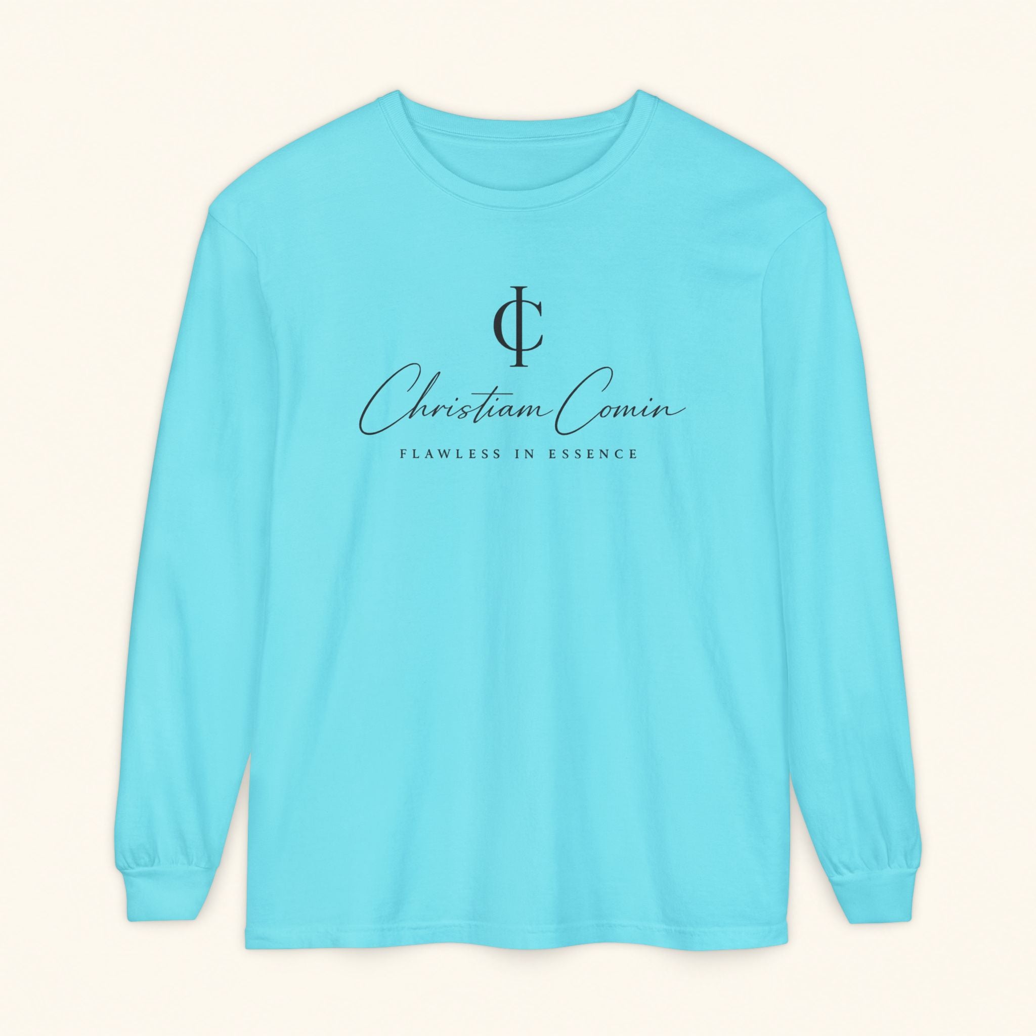 Midnight Script Long Sleeve