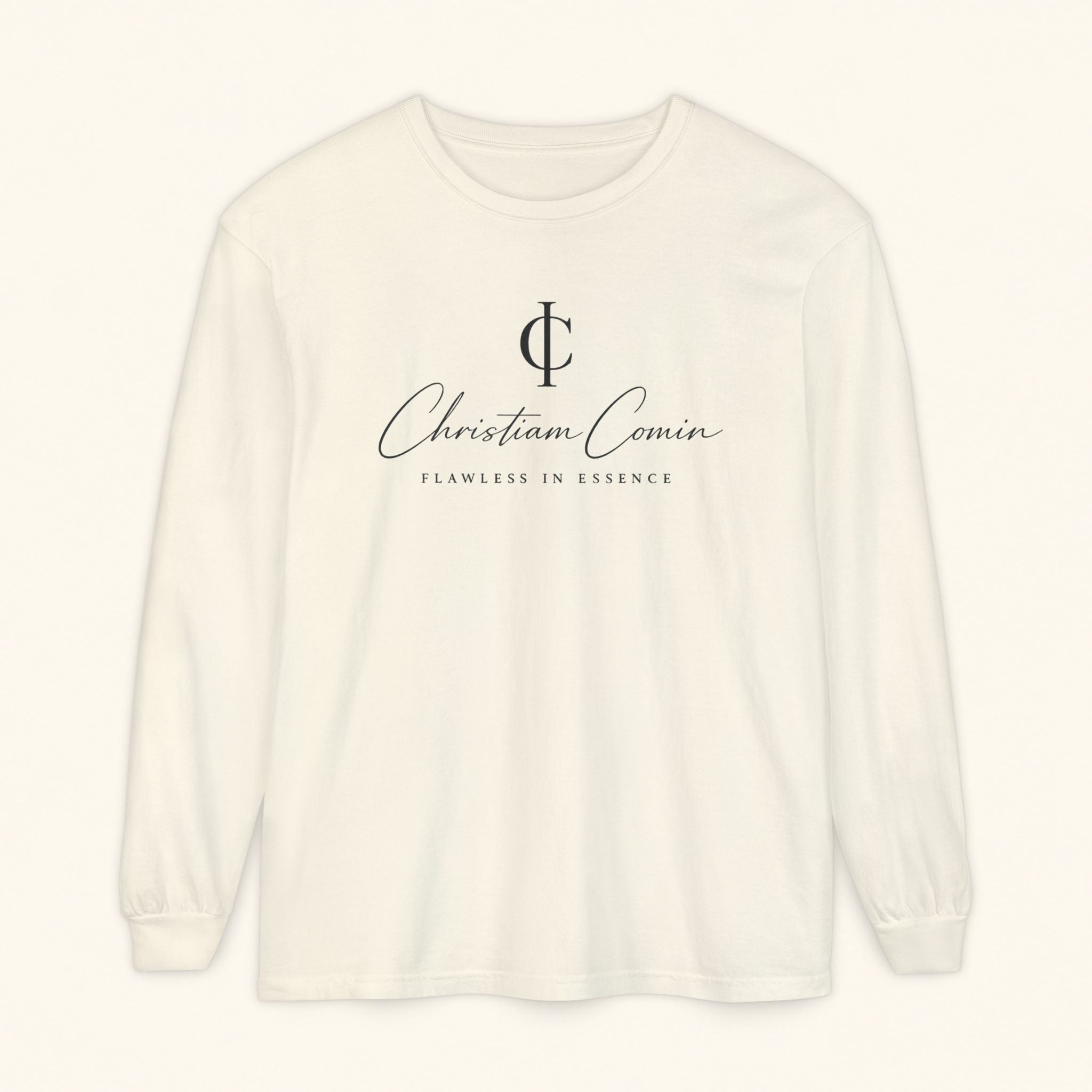 Midnight Script Long Sleeve