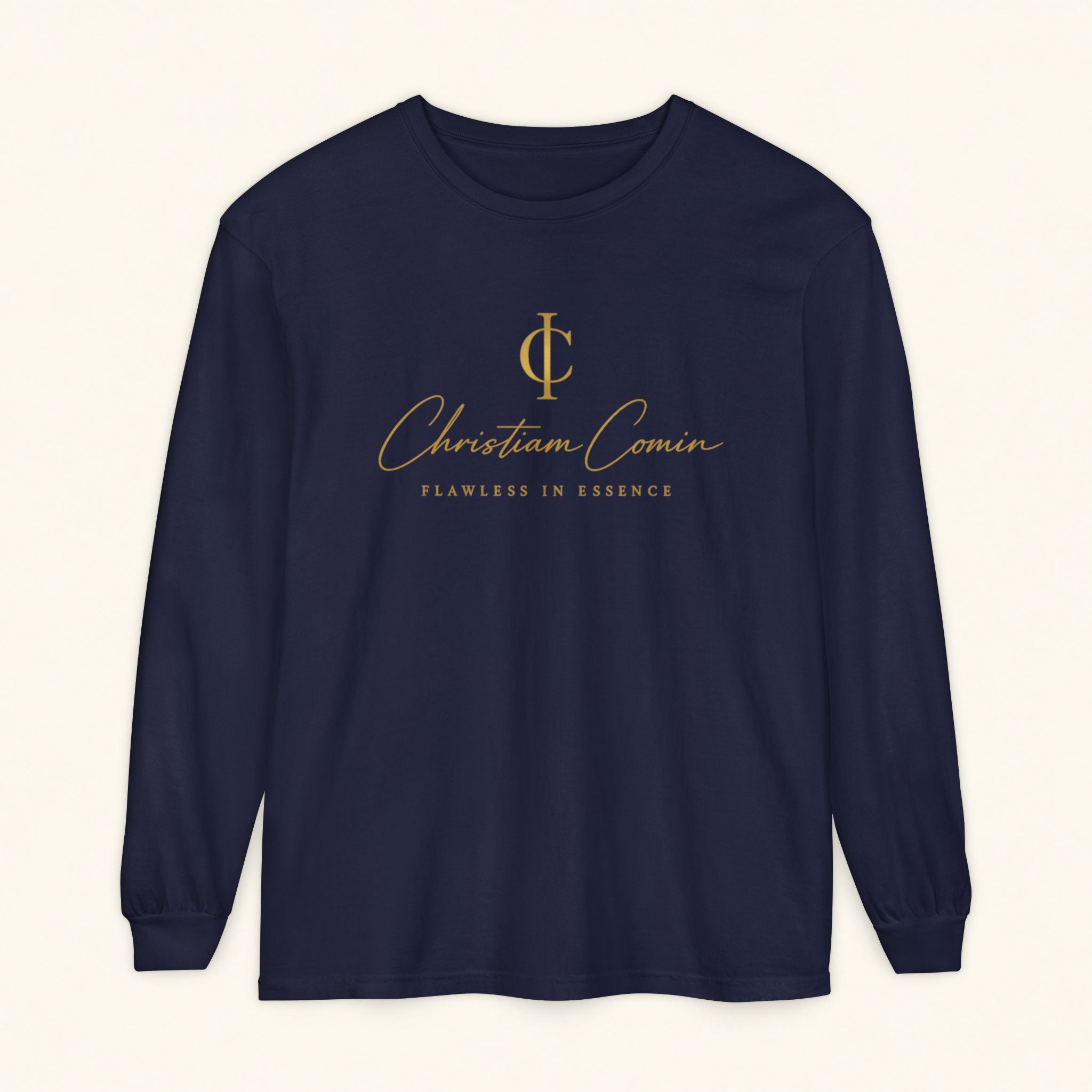 Midnight Script Long Sleeve