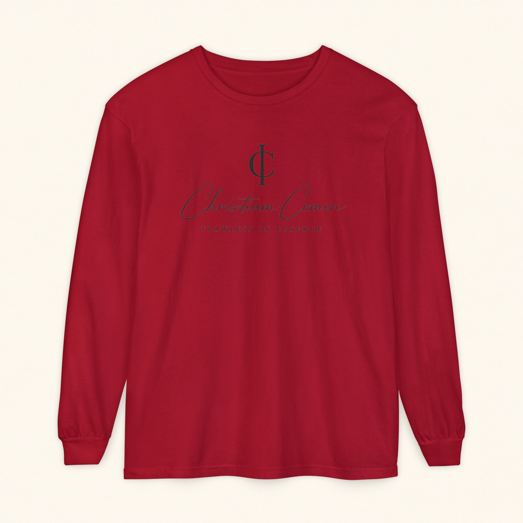 Midnight Script Long Sleeve