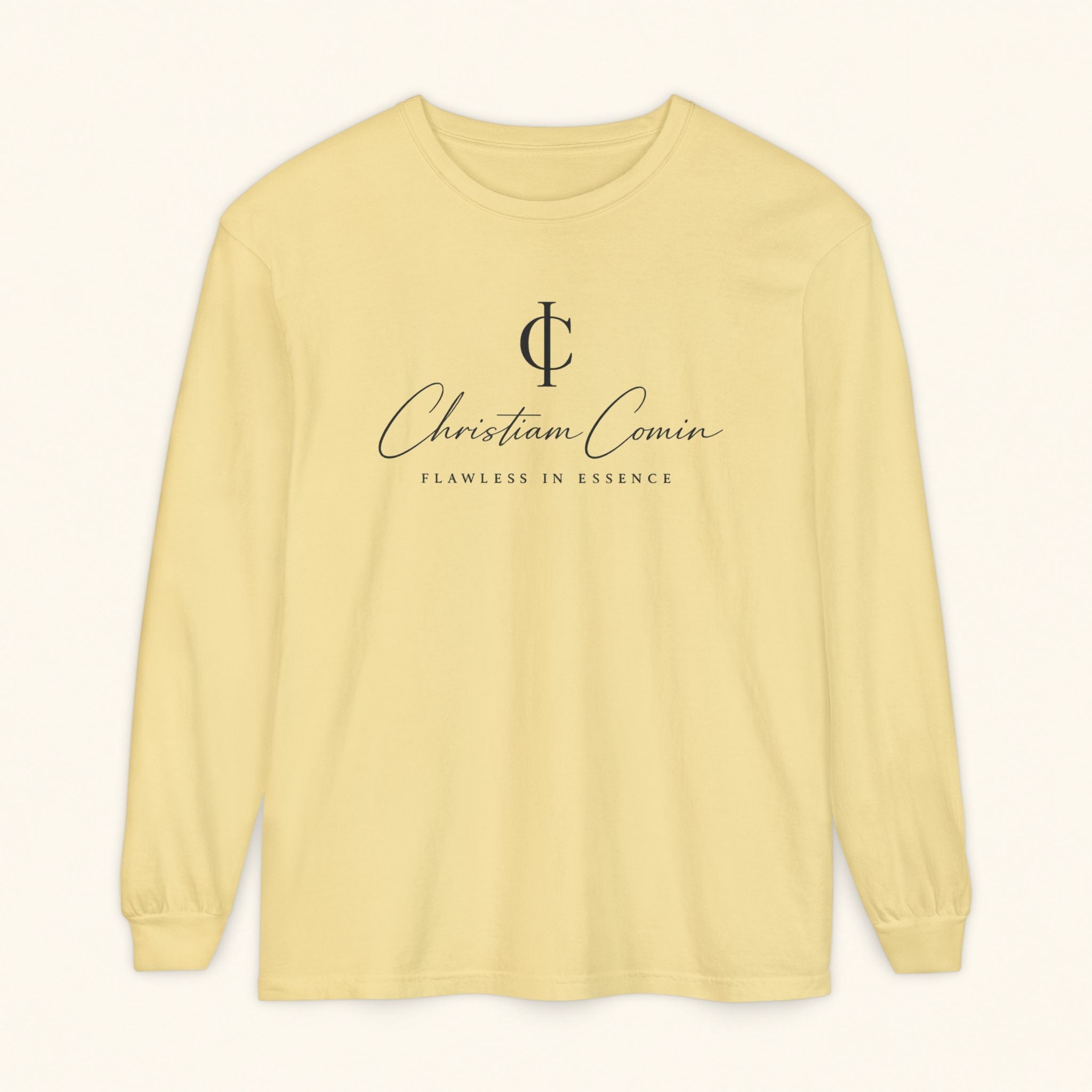 Midnight Script Long Sleeve
