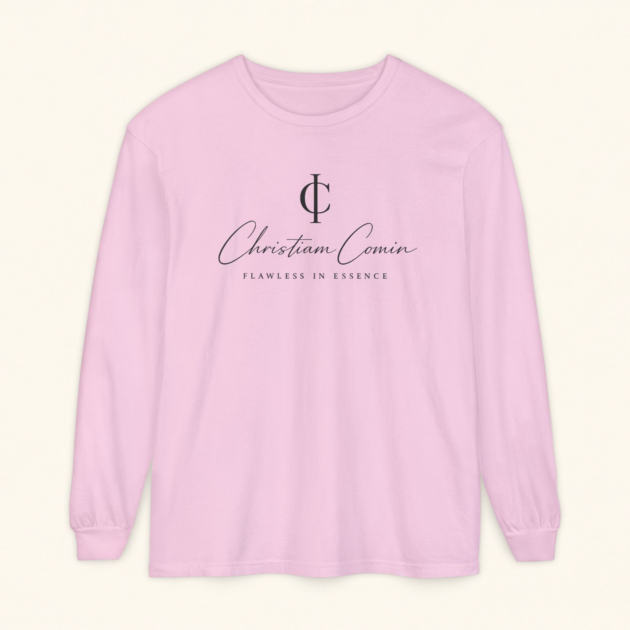 Midnight Script Long Sleeve