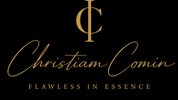 Logo of Christian Comin with a stylized 'CC' on a black background