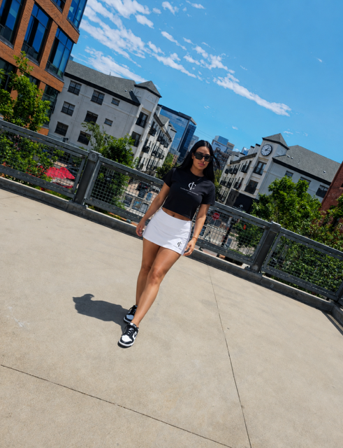 ESSENCE Women's Crop Tee