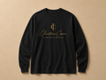 Midnight Script Long Sleeve