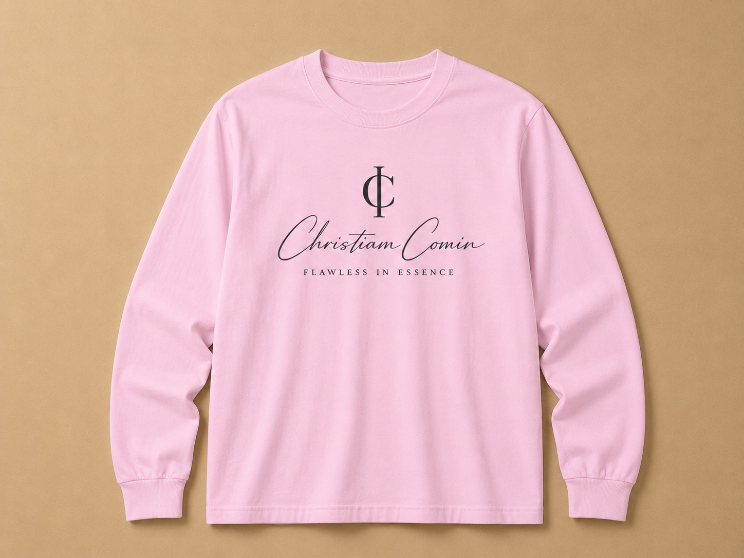 Midnight Script Long Sleeve