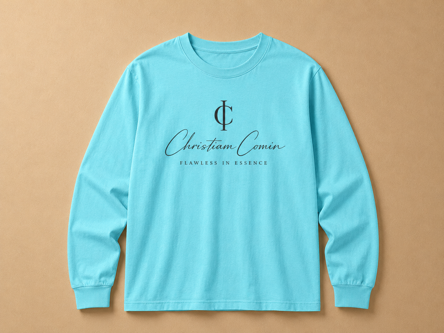 Midnight Script Long Sleeve