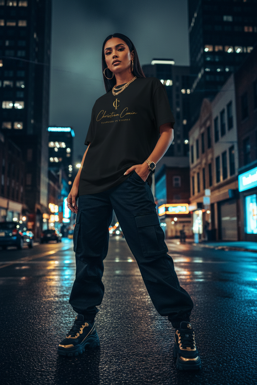 Christiam Comin Boxy Tee Female 1