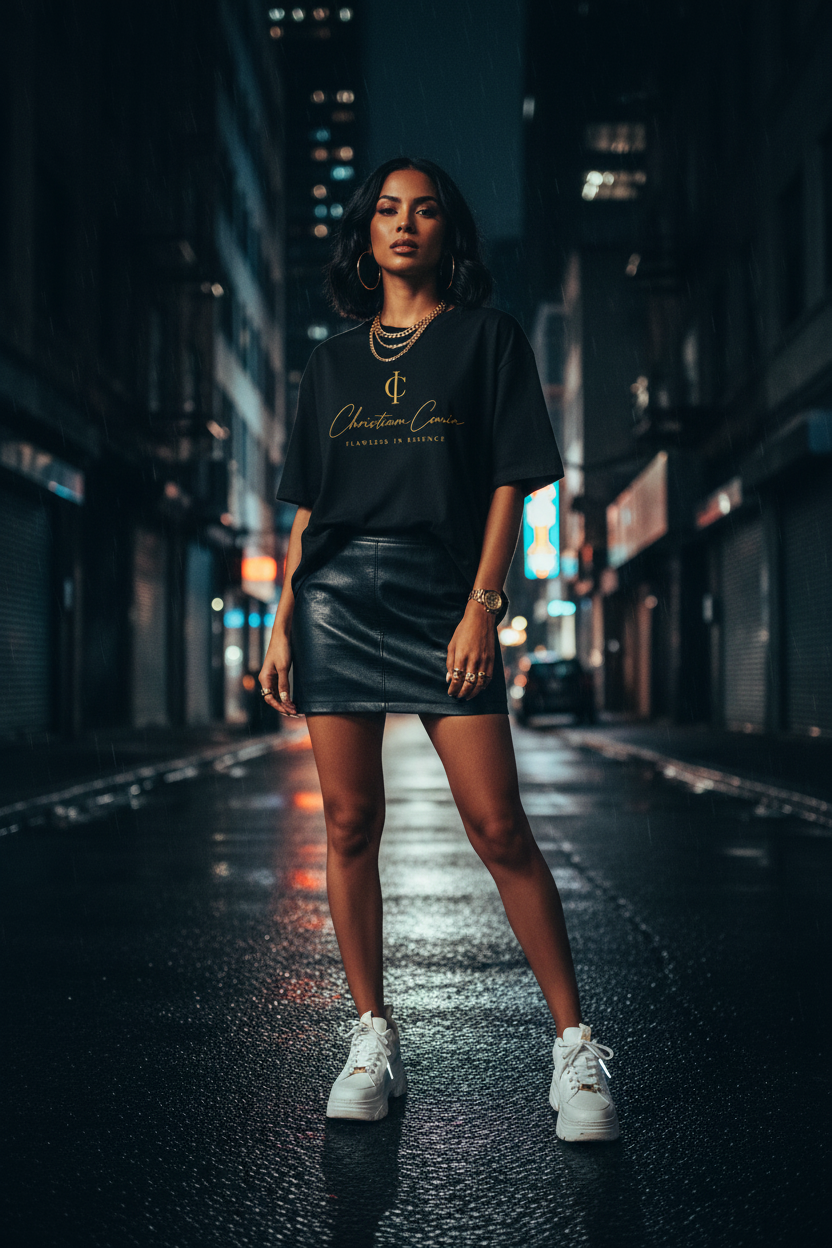 Christiam Comin Boxy Tee Female 2