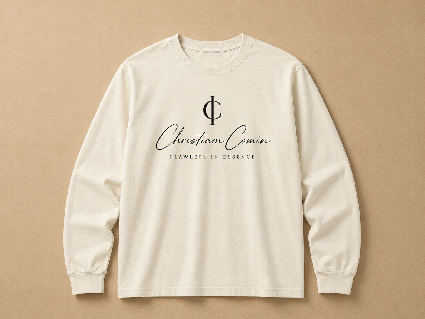 Midnight Script Long Sleeve