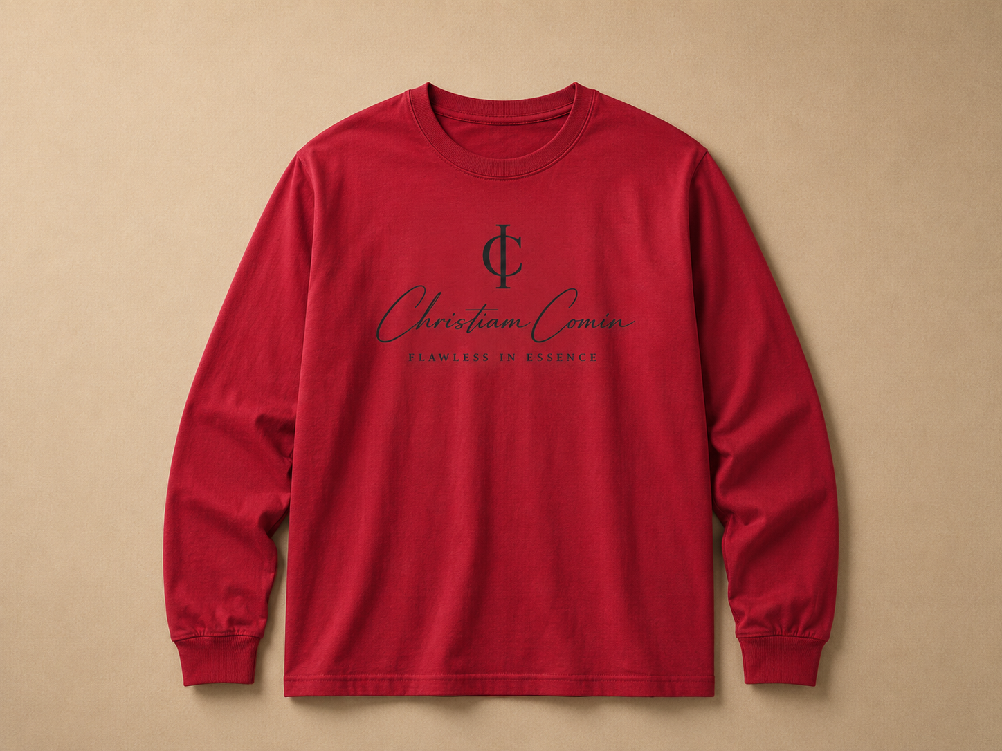 Midnight Script Long Sleeve