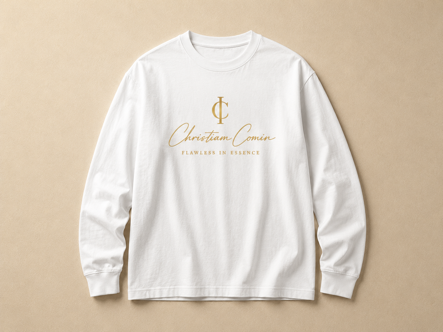 Midnight Script Long Sleeve